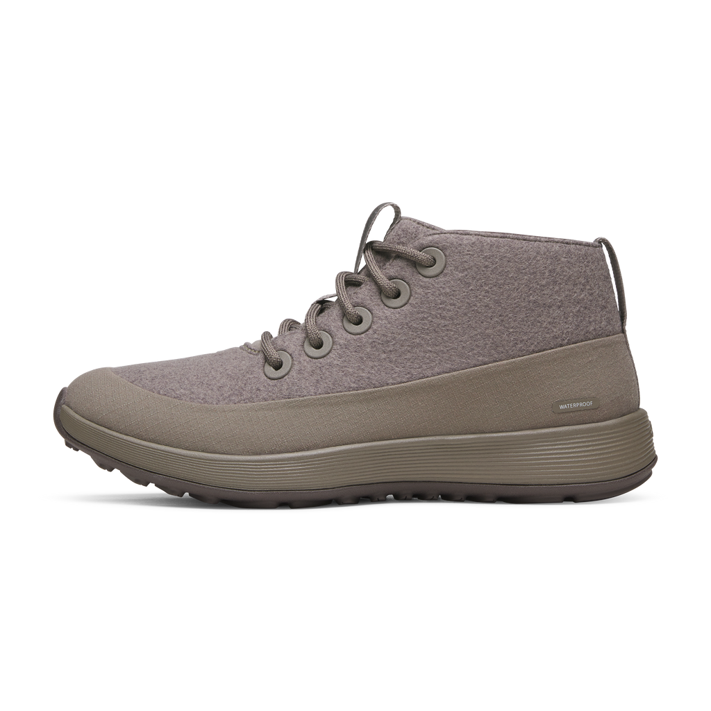 Women's Wool Runner NZ Mid Waterproof - Weathered Brown (Weathered Brown Sole)