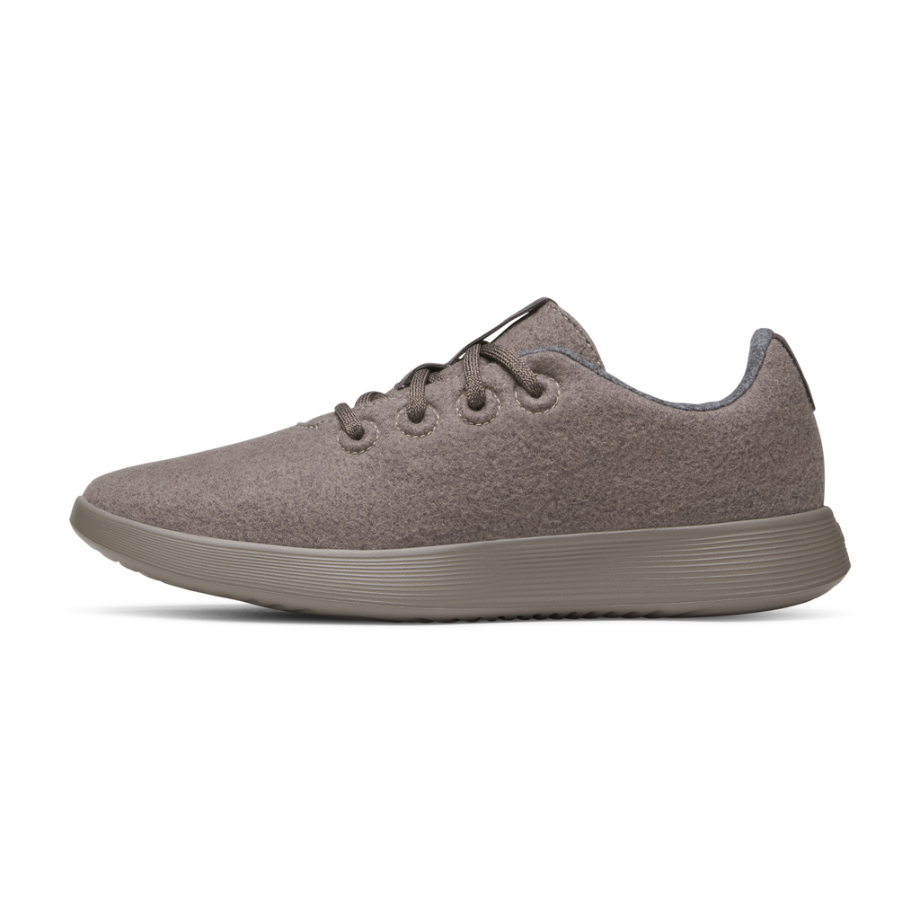 Men's Wool Runner NZ - Weathered Brown (Weathered Brown Sole)