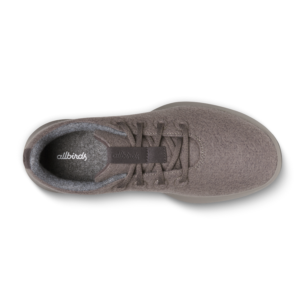 Men's Wool Runner NZ - Weathered Brown (Weathered Brown Sole)