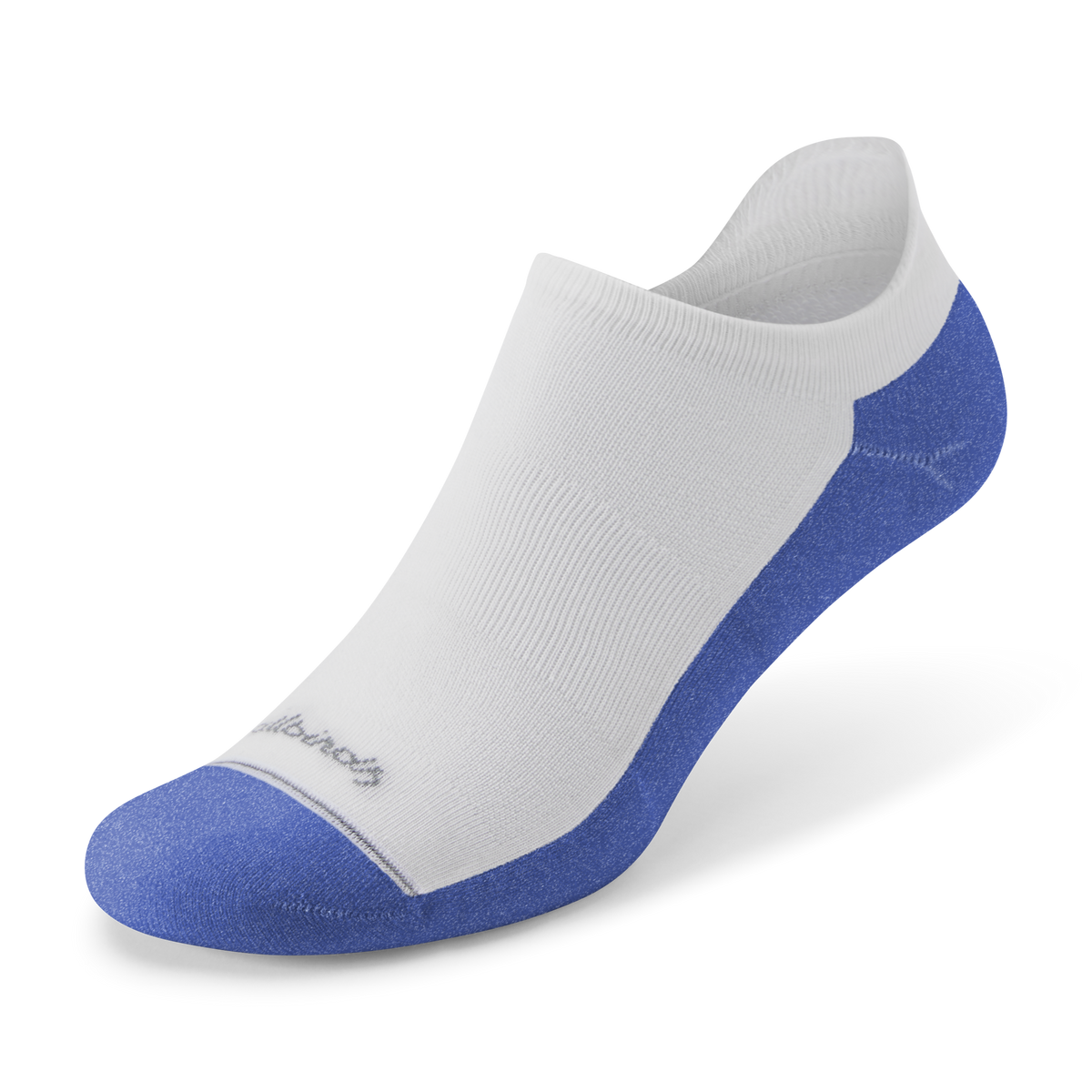 Anytime Ankle Sock - Blizzard/Royal Blue